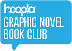 logo for Hoopla Graphic Novel Book Club