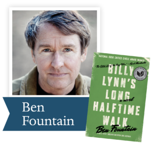 Wright Library welcomes a Dayton Literary Peace Prize Author Visit from Ben Fountain.