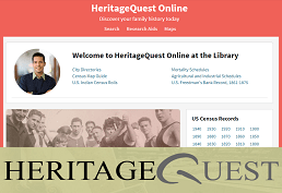 Search HeritageQuest